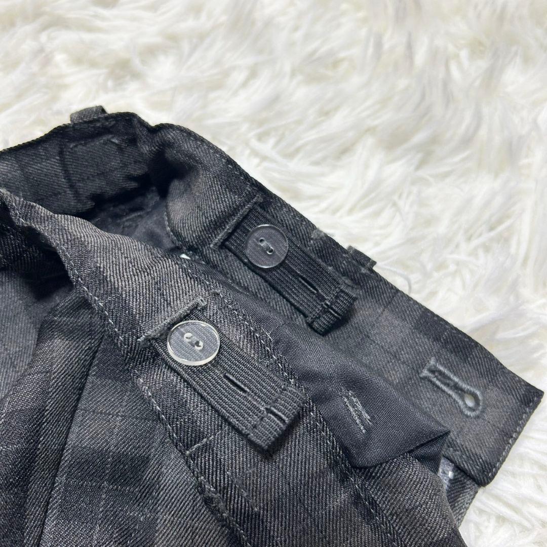 【美品】ワルツバイビームス フォーマル スーツ キッズ 110 グレー チェック