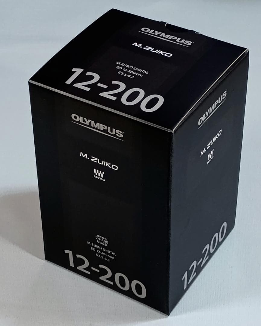 新品 オリンパス ED 12-200mm F3.5-6.3 保証付 キタムラ購入