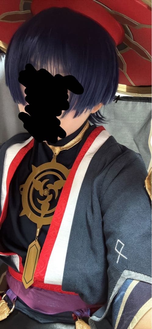 【散兵】三分妄想製衣装+ウィッグセット