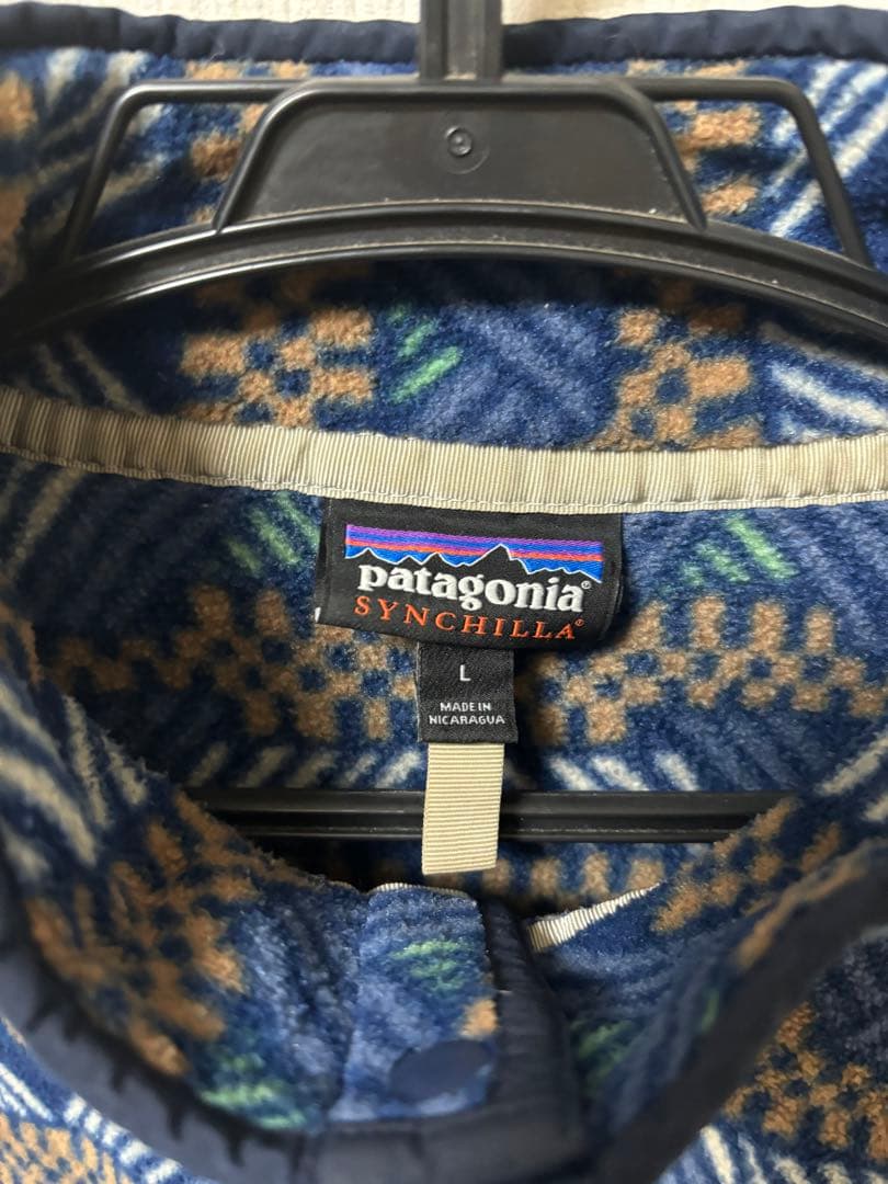 Patagonia シンチラ　フリース L スナップ　T