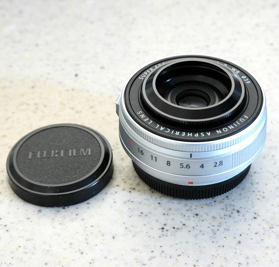 新品同様　FUJINON XF23ｍｍ F2.8 R WR　シルバー