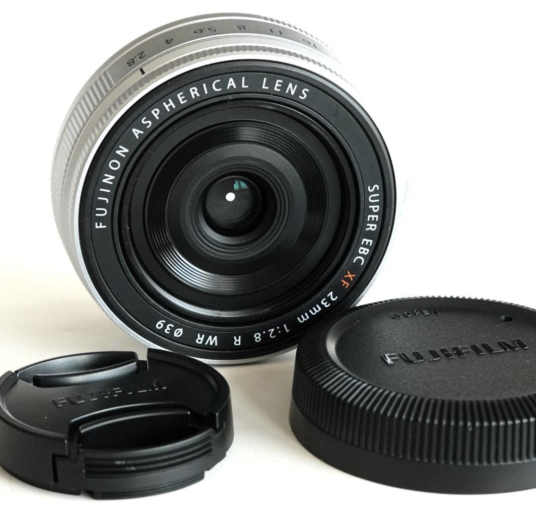 新品同様　FUJINON XF23ｍｍ F2.8 R WR　シルバー