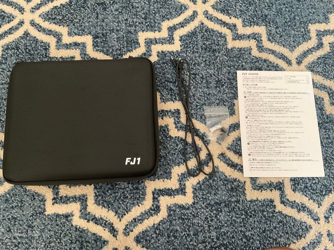 ポータブルDJシステム　FJ1 シルバー　新品　未使用