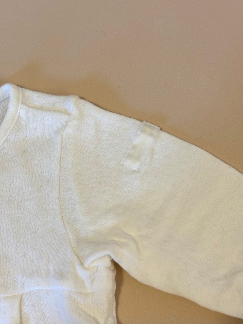 ミキハウスベビードレス通年用3点セット美品