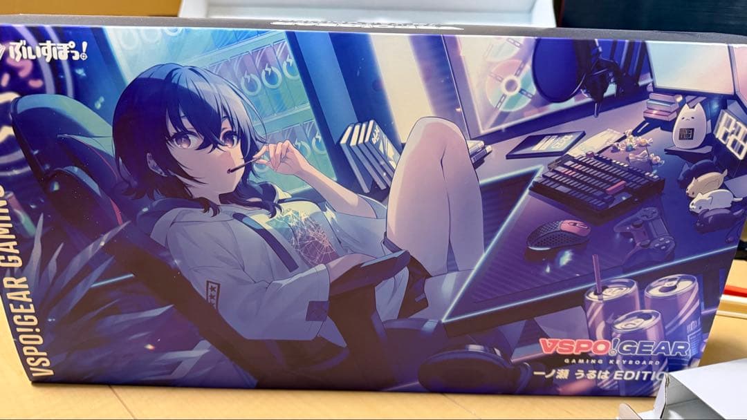 【動作確認済】ぶいすぽ キーボード 一ノ瀬うるはEdition