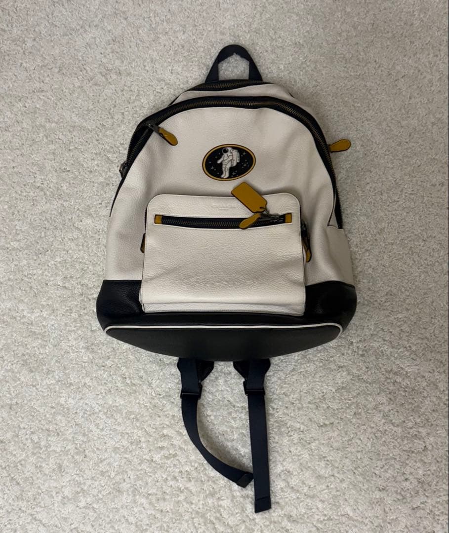 COACH✖️NASAコラボ　リュック　希少 限定ホワイト