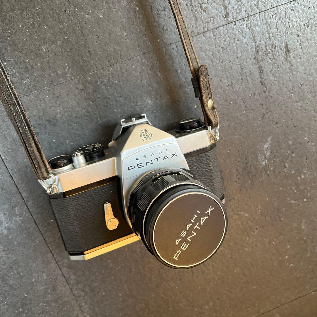 ASAHI PENTAX 一眼レフカメラ 75mmレンズ付き