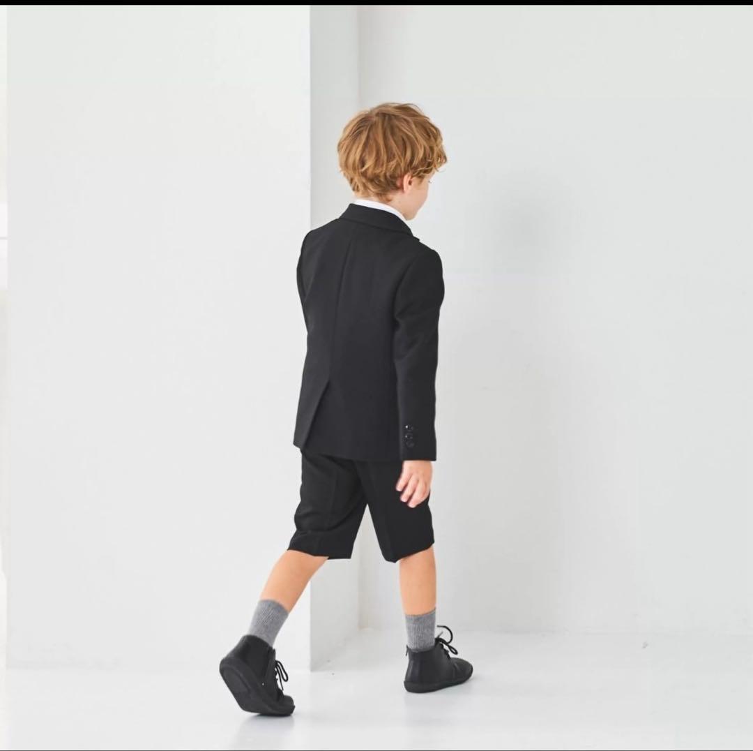 キッズフォーマルAPRIRE by CHOPIN ブラック スーツ　130cm