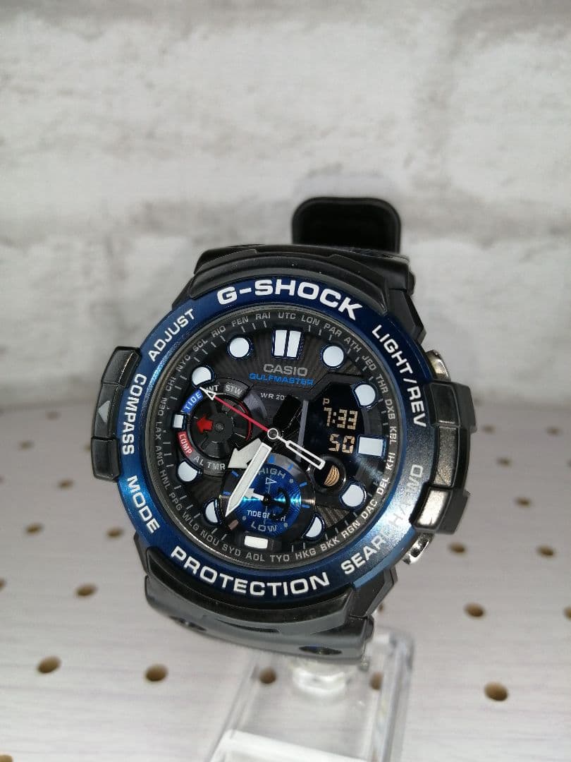 カシオ　G-shock GN-1000B 洗浄済み　美品　ガルフマスター