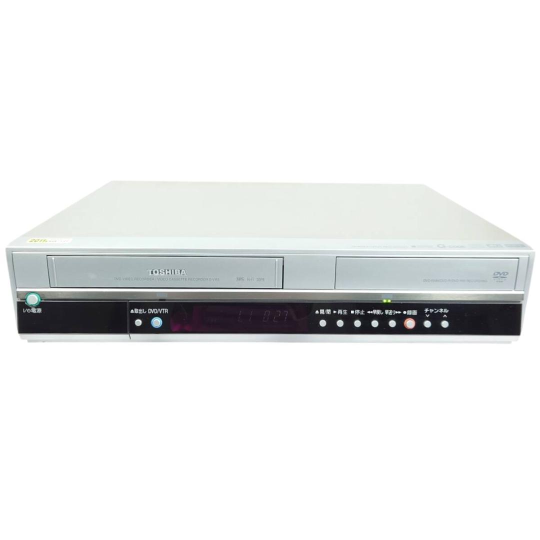TOSHIBA D-VR5 VTR/DVDレコーダー ビデオデッキ VHS 東芝