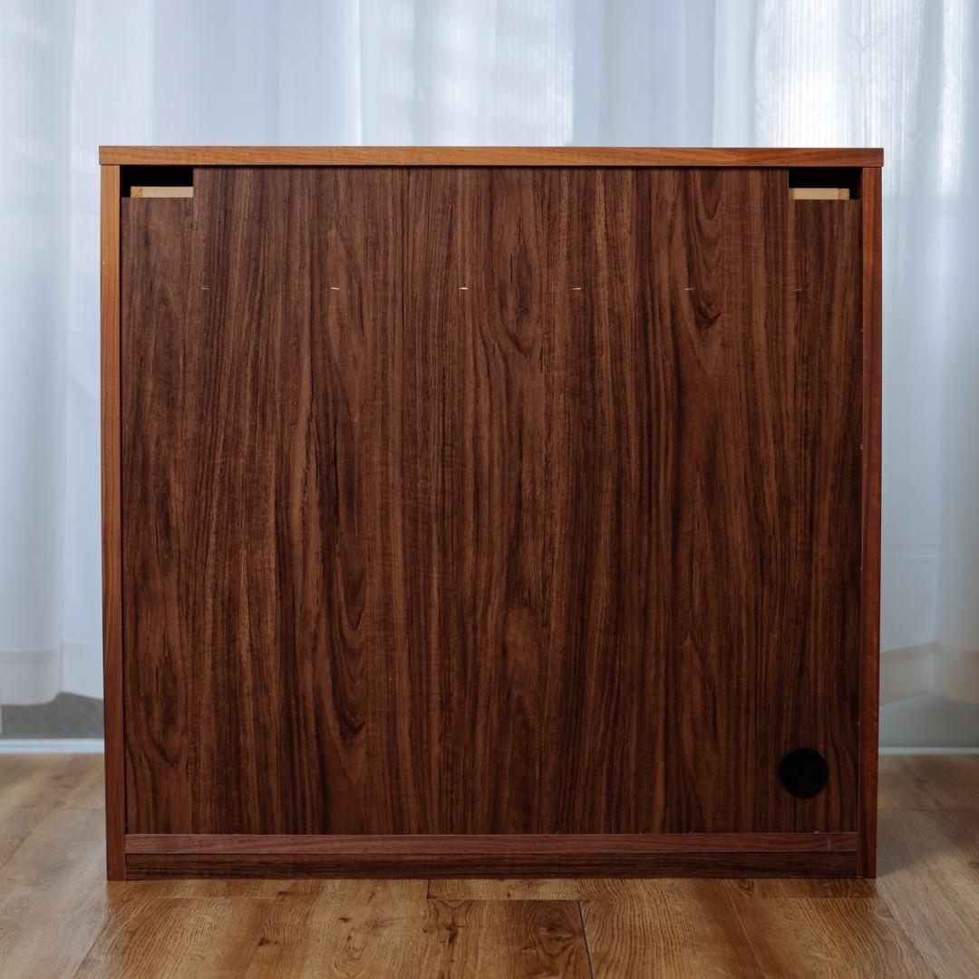 無印良品　木製キャビネット　木扉　ウォールナット材突板　磯野タマさま専用