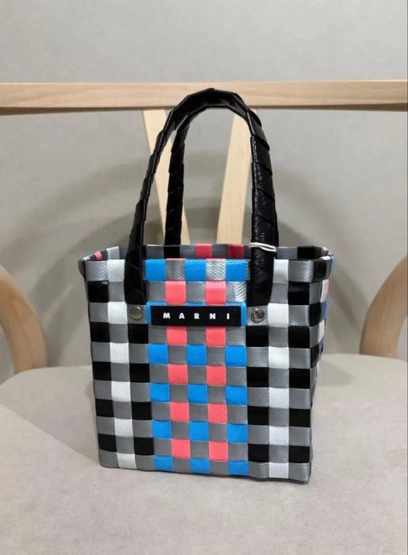 ★未使用品　マルニ　MARNI　マイクロバスケット　かごバッグ　MW55F★