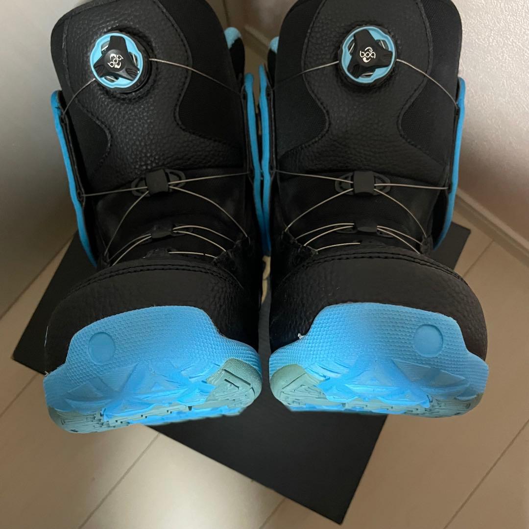 【美品】一回のみ着用　SLIB 女性用スノーボードブーツ ブラック24.5cm