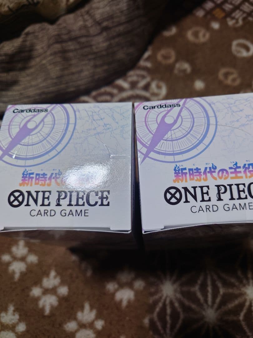 ワンピースカードゲーム　新時代の主役　未開封box