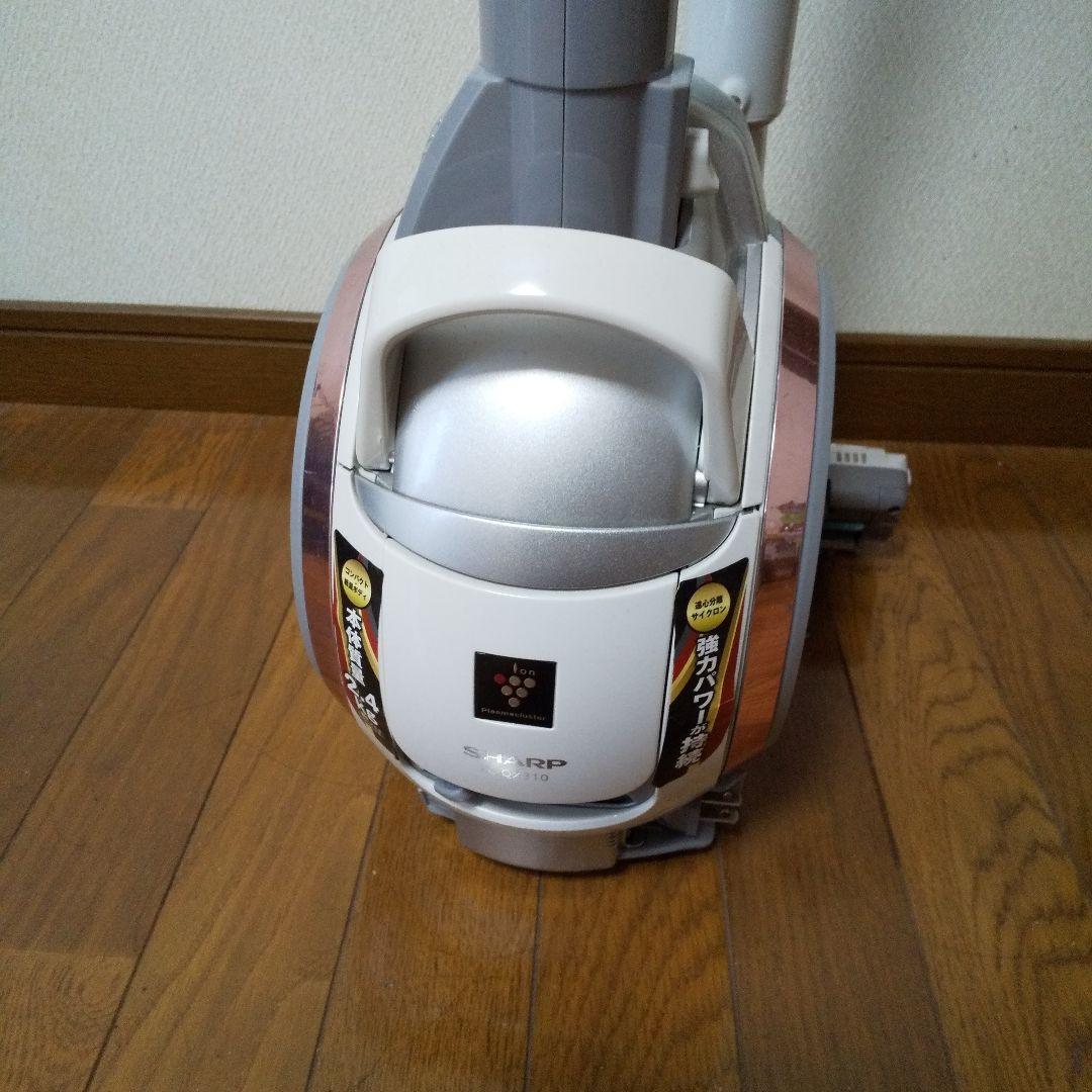 ジャンク品 SHARPキャニスター掃除機 ホワイト/シルバー
