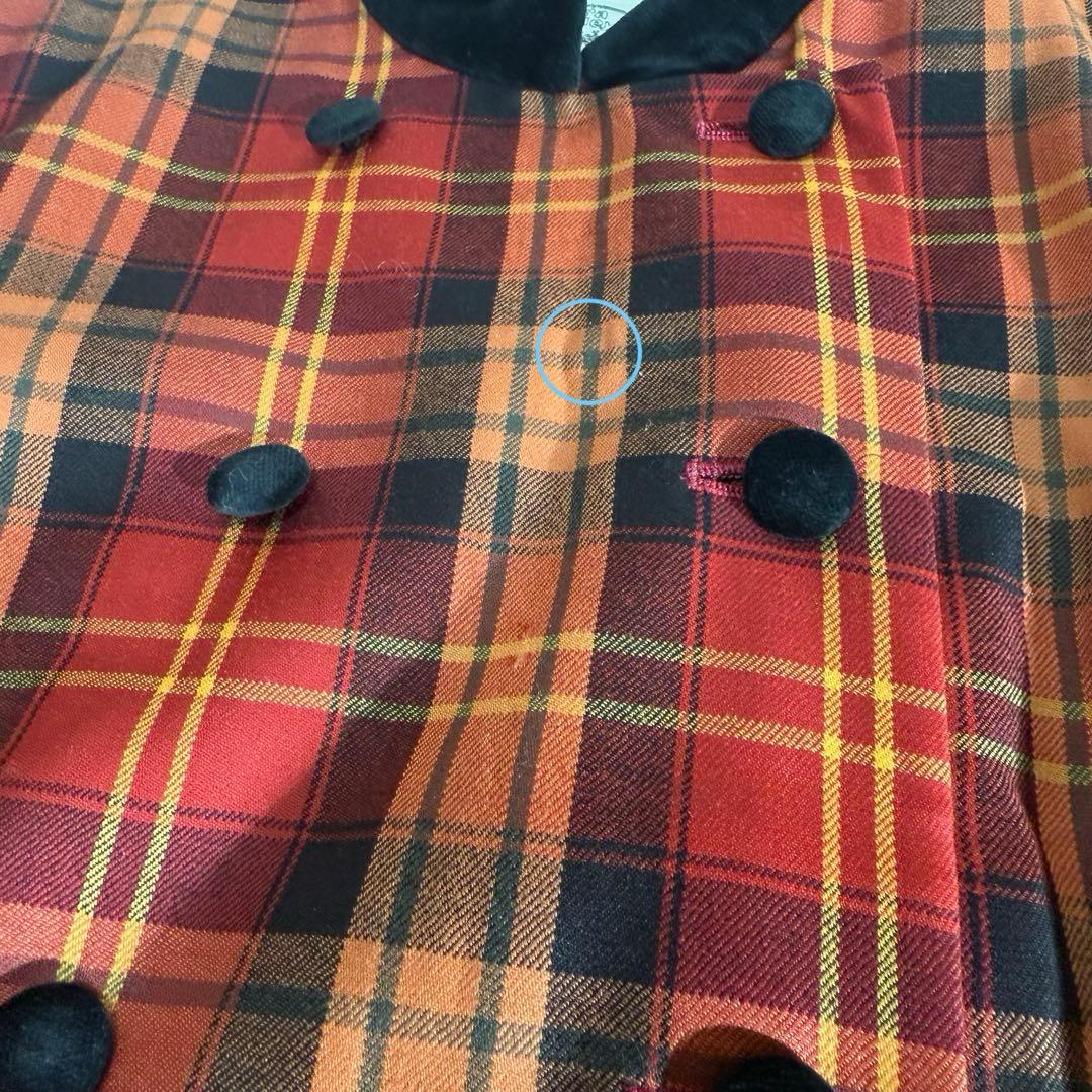 LAURA ASHLEY ヴィンテージ　チェック柄　ロングワンピース