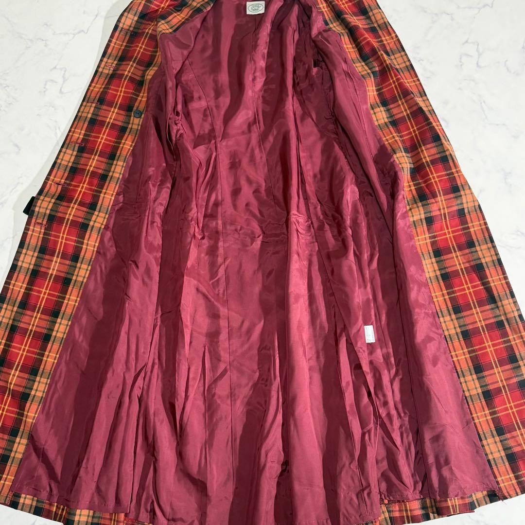 LAURA ASHLEY ヴィンテージ　チェック柄　ロングワンピース