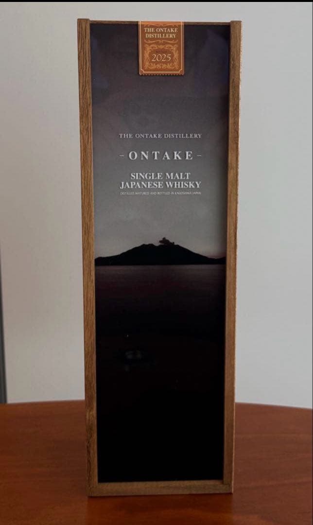 新品　JAPANESE SINGLE MALT WHISKY御岳2025