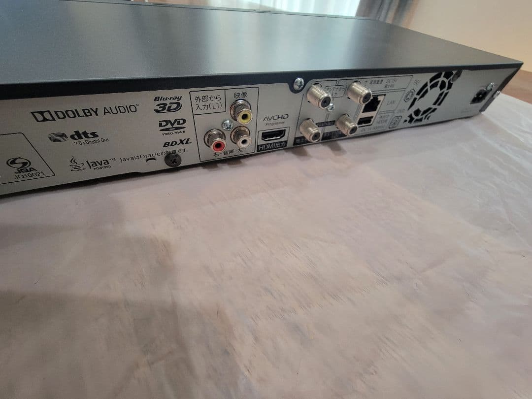 SHARP ブルーレイレコーダー 2B-C05BW1　美品　２番組同時録画