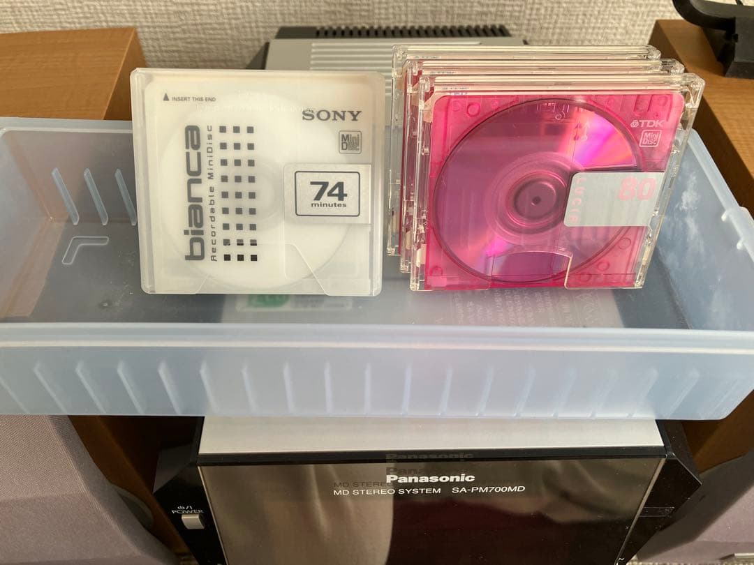 パナソニックコンポ　Panasonic SA-PM700MD CD・MD