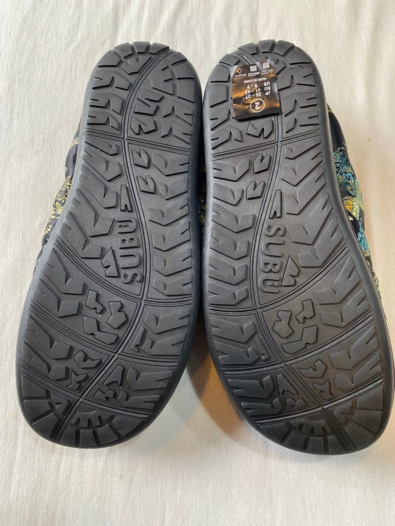 2新品未使用　SUBU VAMP チャイナドレス サンダルシューズ　BLK