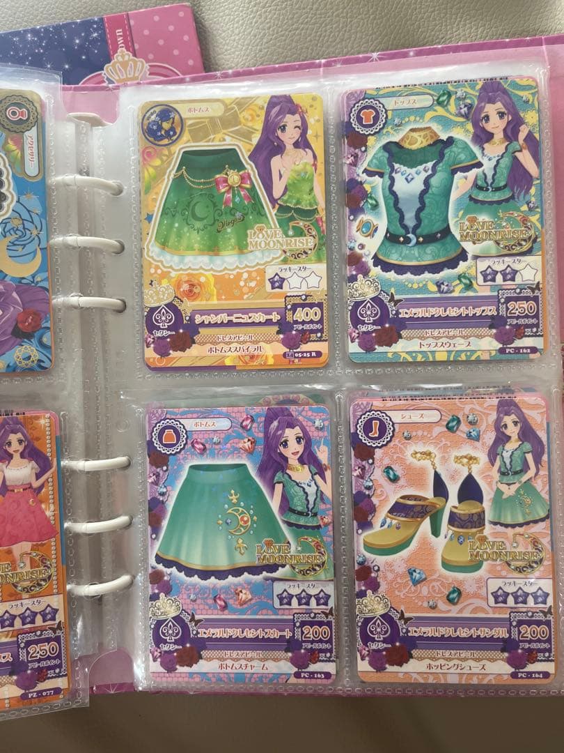 アイカツ カード まとめ売り バインダー付