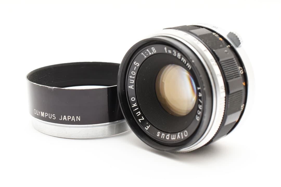 レンズ(単焦点) Olympus F.ZUIKO Auto-S 38mm F1.8 #8196