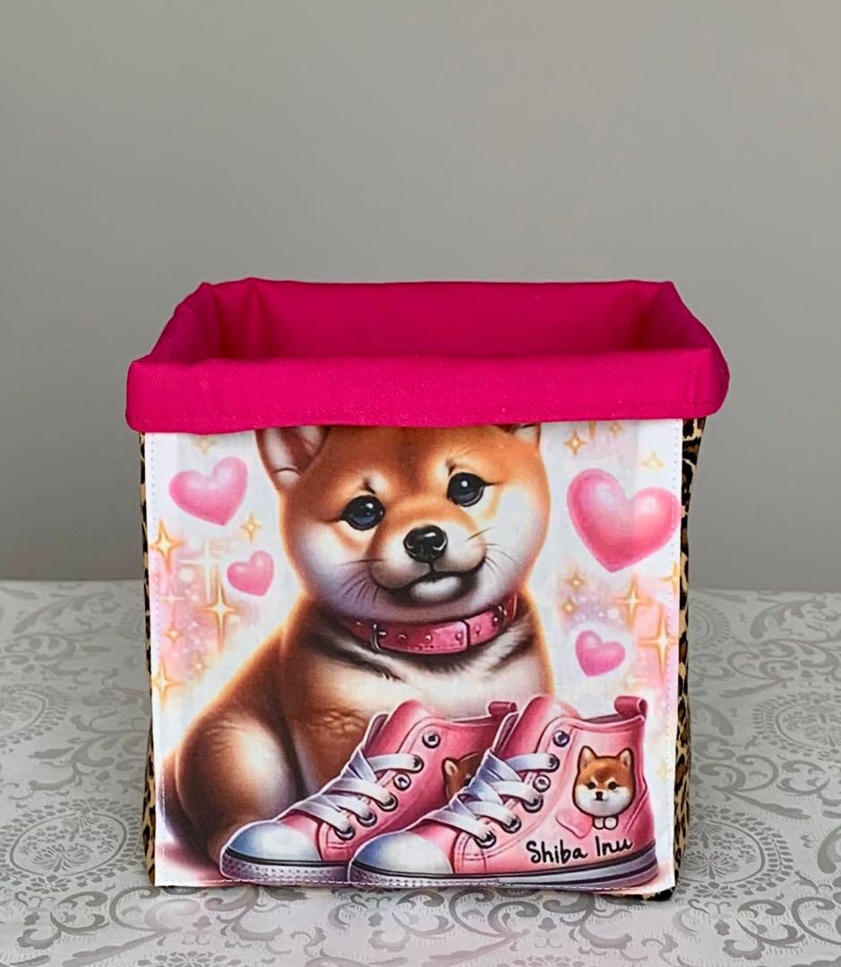 えっこ様　可愛いわんこ　トートバッグ　小物入れ