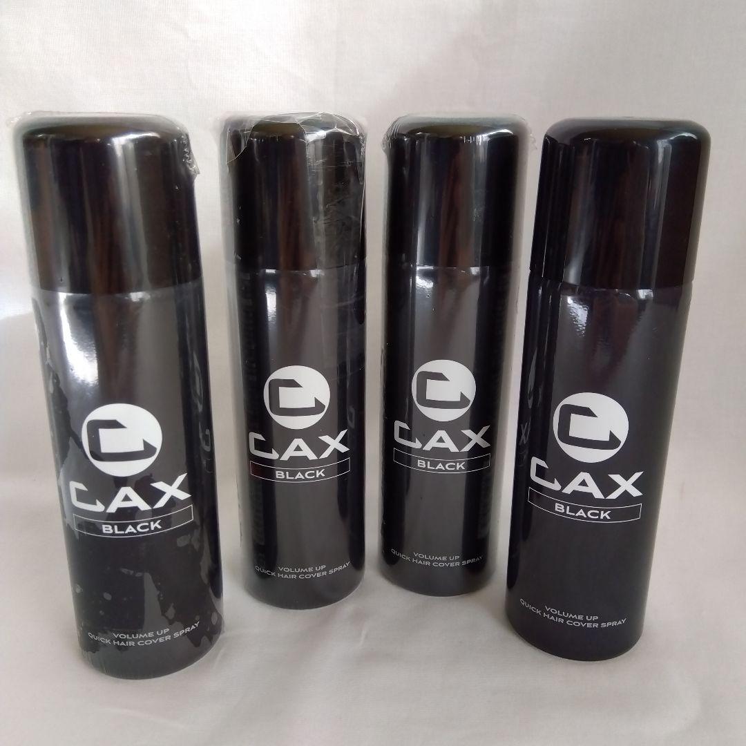 CAX BLACK ヘアスプレー 4本セット 120ml カックスブラック