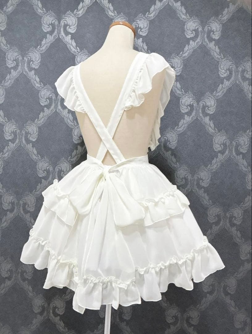 Pina sweetcollection ティアードフリルエプロン ロリィタ