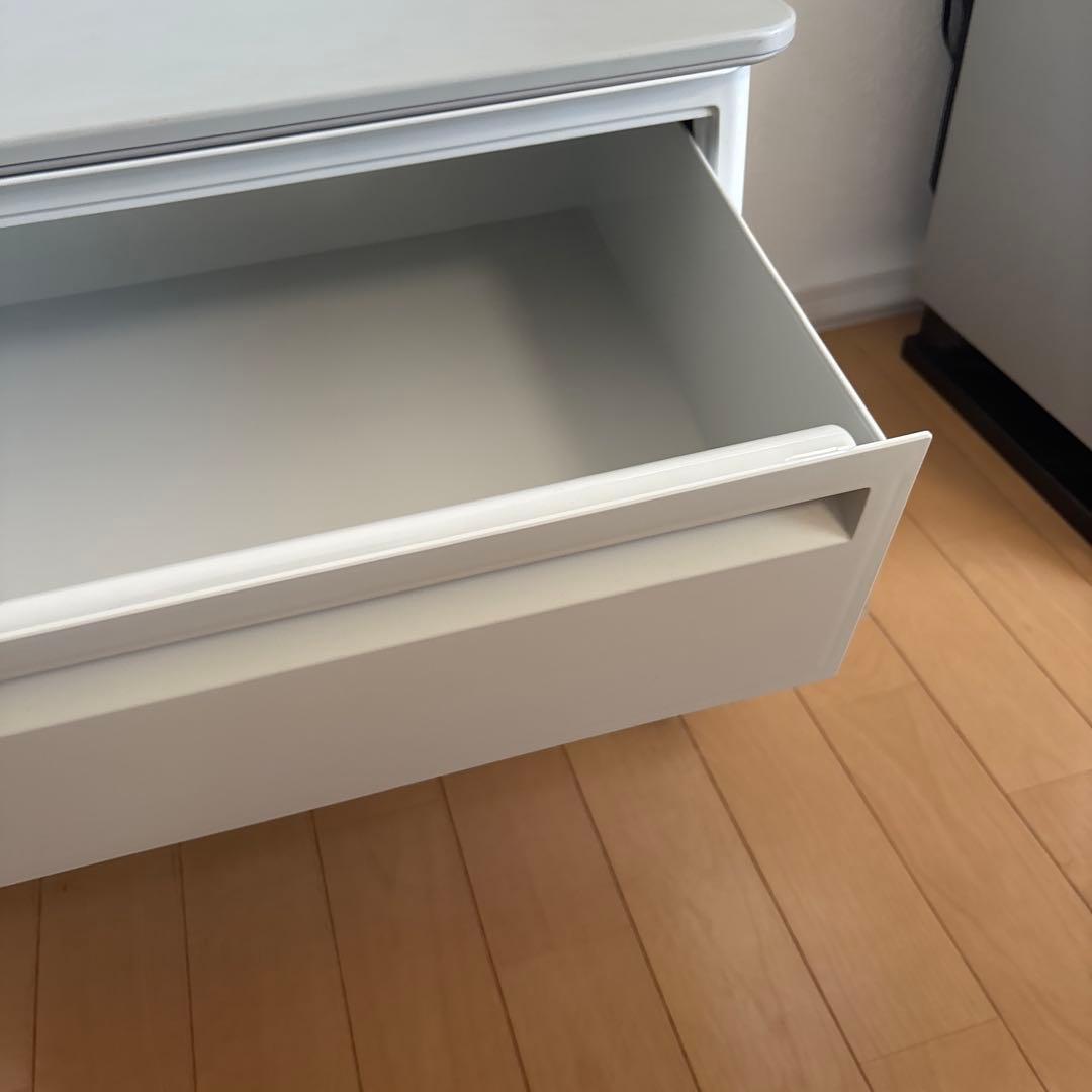 タッパーウェア マルチオーガナイザー 2段引き出しキャスター 天板付き