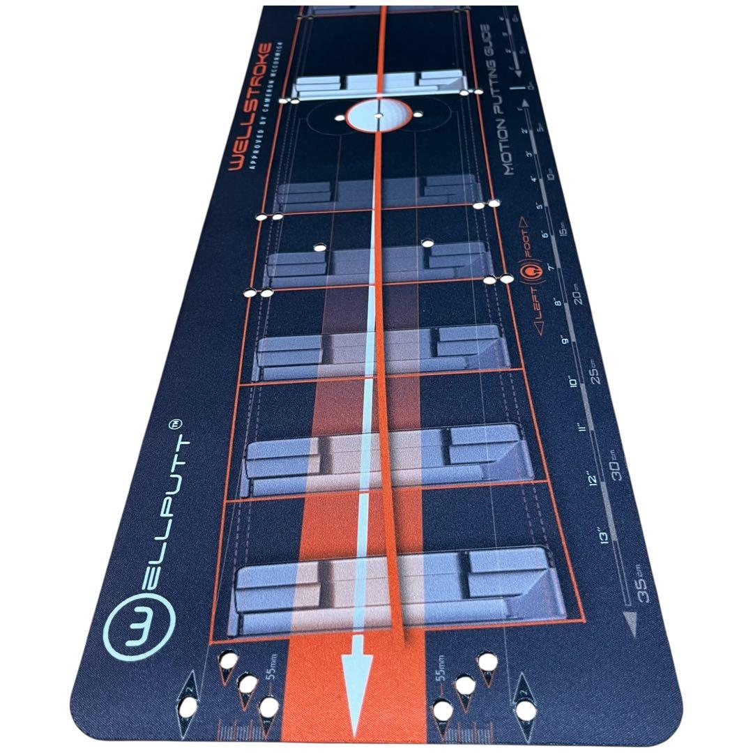 極美品 WELLSTROKE 12° RH パター練習 WELLPUTT ゴルフ
