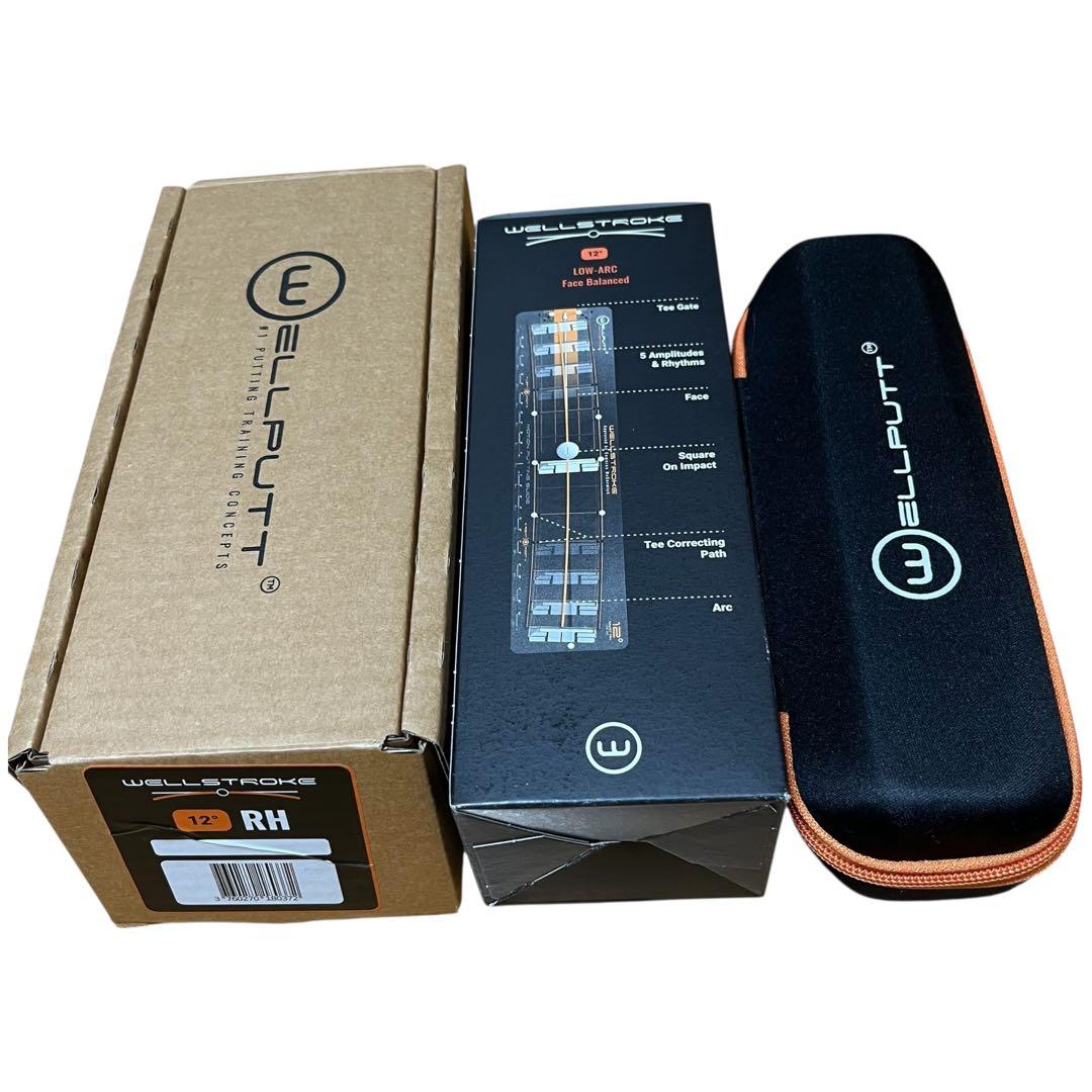 極美品 WELLSTROKE 12° RH パター練習 WELLPUTT ゴルフ