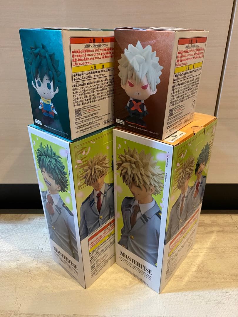 一番くじ 僕のヒーローアカデミア　A賞 B賞 F賞　紡がれる想い　4点セット