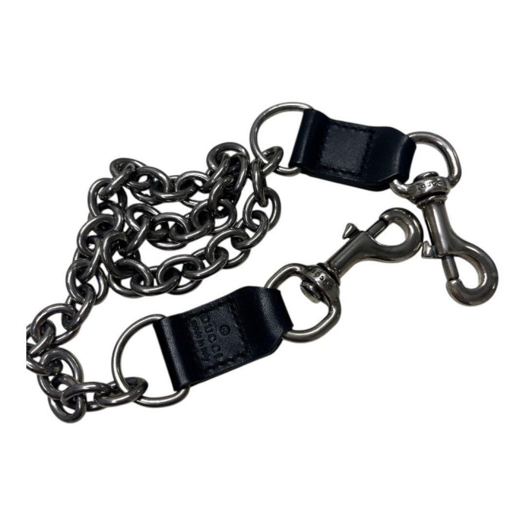 GUCCI ウォレットチェーン　シルバー