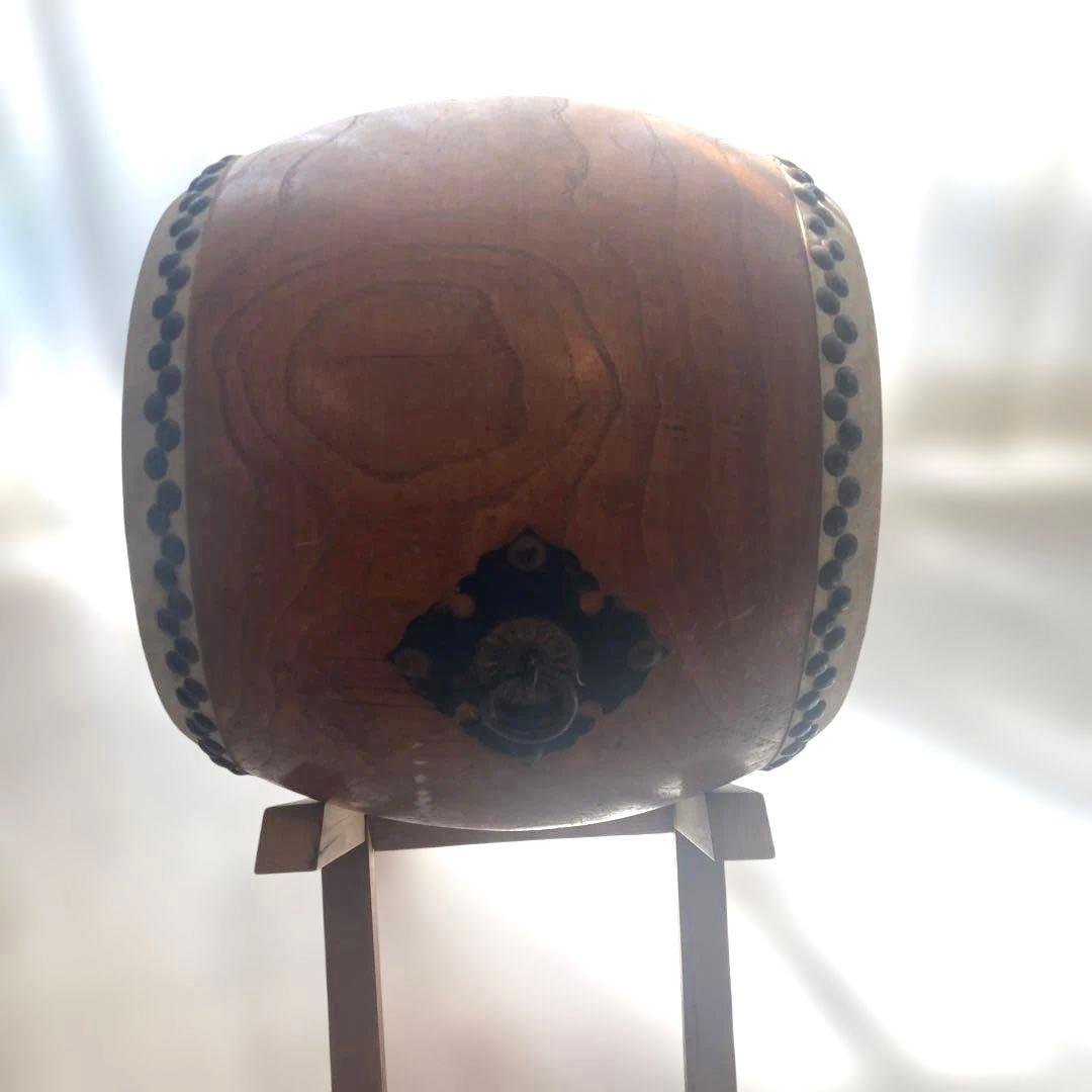 【程度良好】和太鼓　伝統和楽器　台座、秋祭