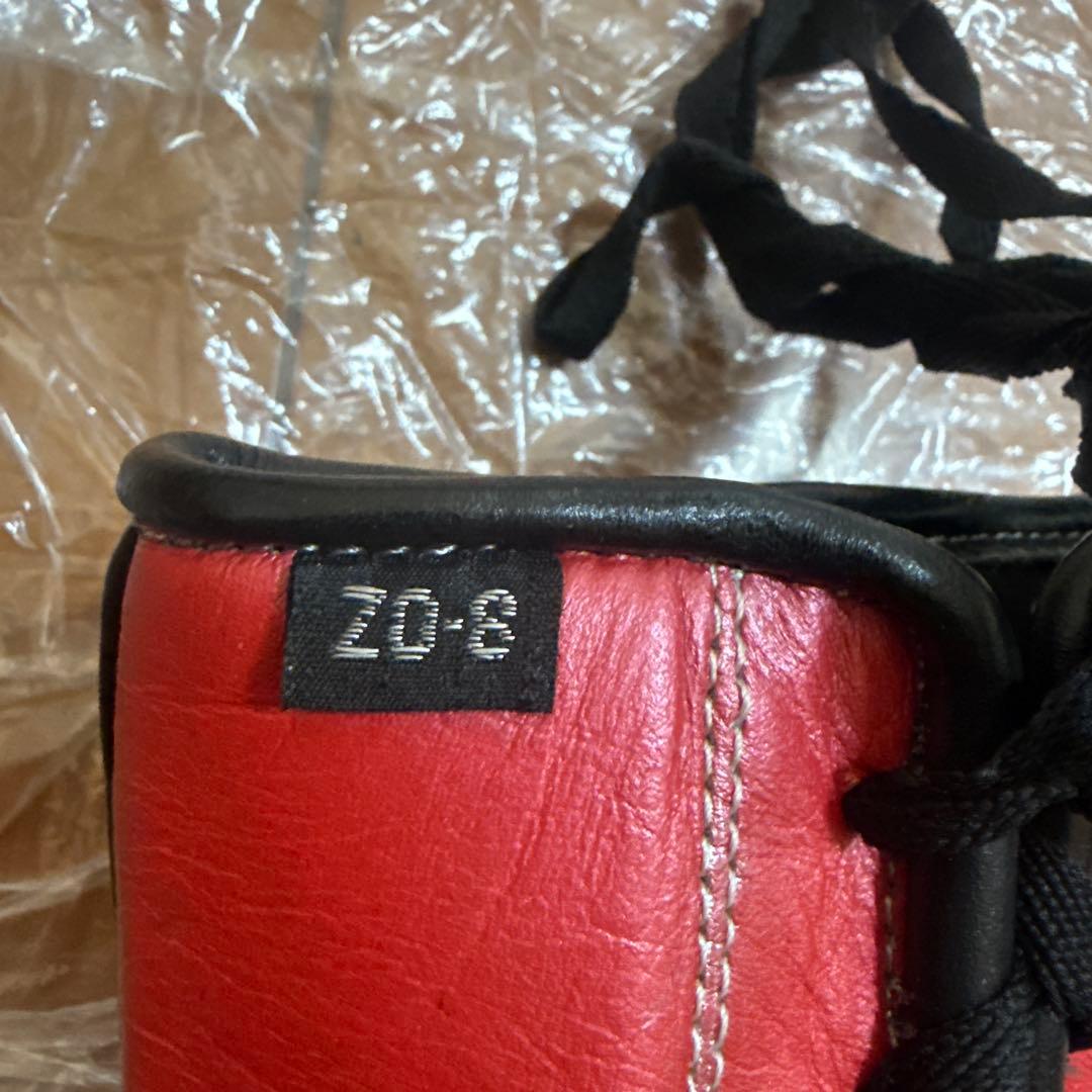 ブラック×メタリックレッド