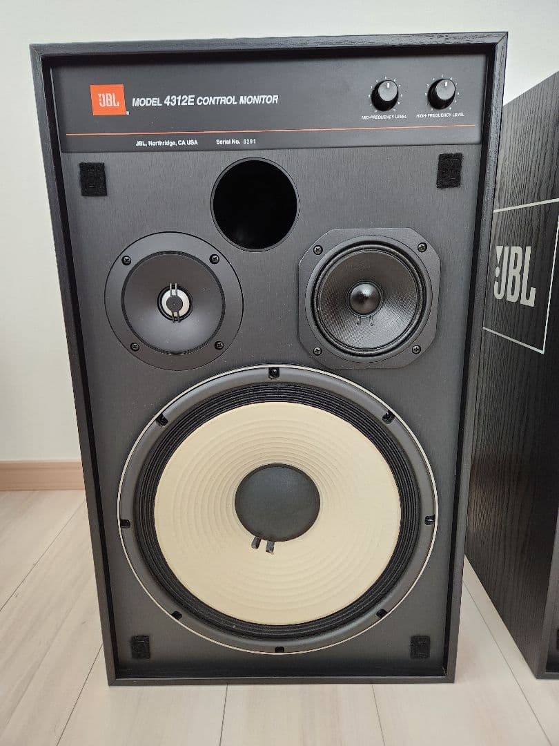 JBL 4312E BK CONTROL MONITOR スピーカー ペア