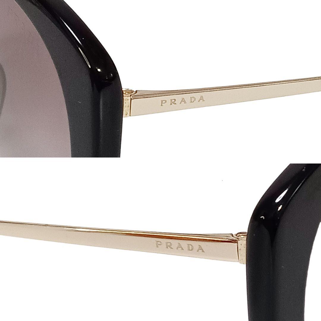 プラダ PRADA サングラスゴールド レディース ブラック キャットアイ