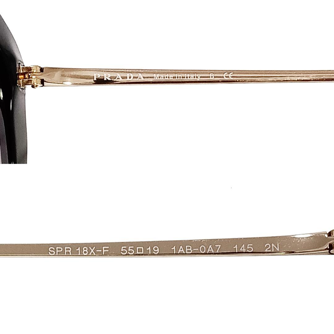 プラダ PRADA サングラスゴールド レディース ブラック キャットアイ