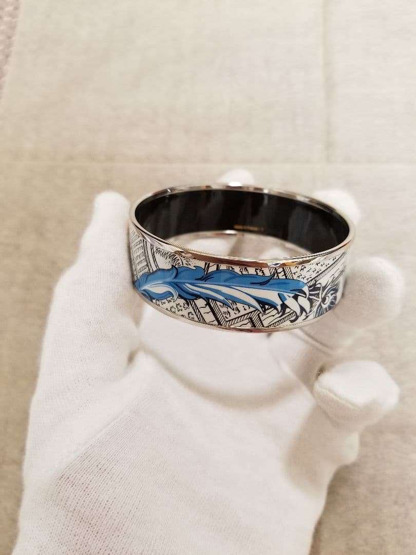 HERMES　バングル　エマイユ