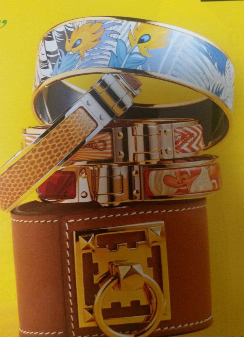 HERMES　バングル　エマイユ