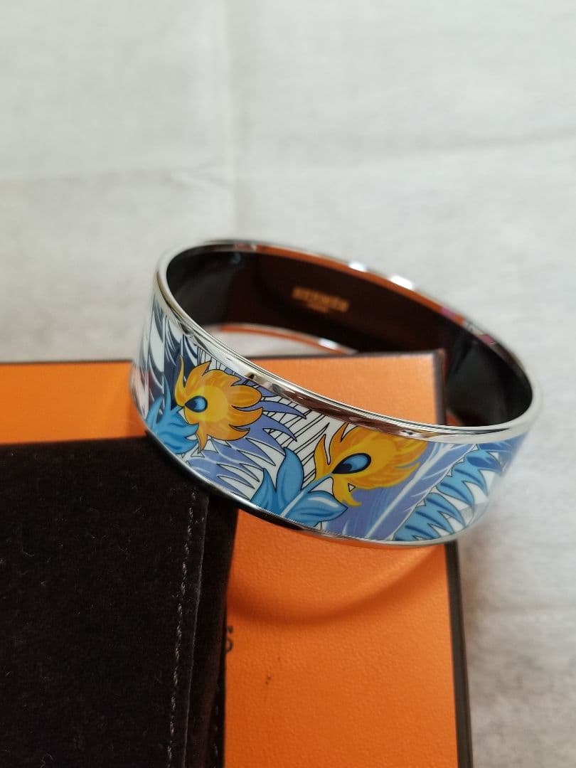 HERMES　バングル　エマイユ