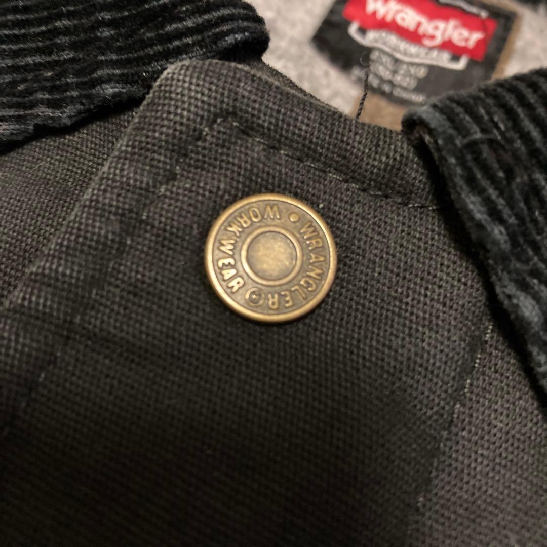 ラングラー ミシガンチョアコート ワークジャケット カバーオール ブラック