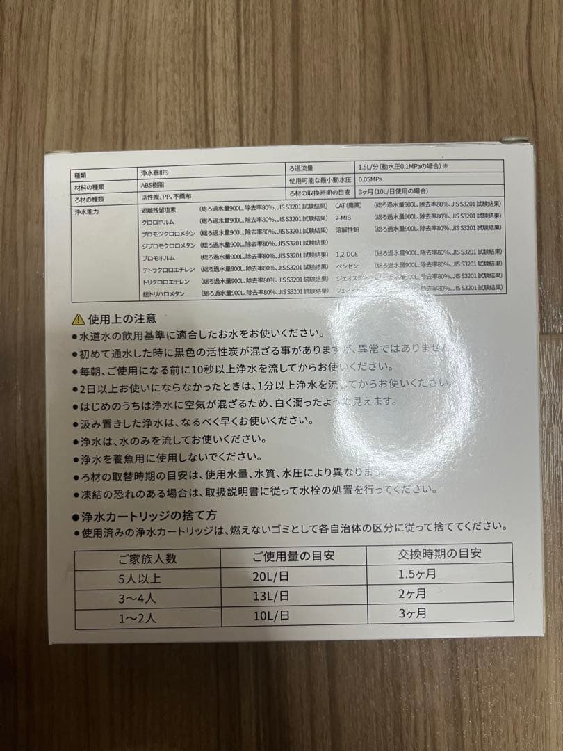 LIXIL RJF-865Yキッチン用壁付浄水器内蔵混合水栓 交換用カートリッジ