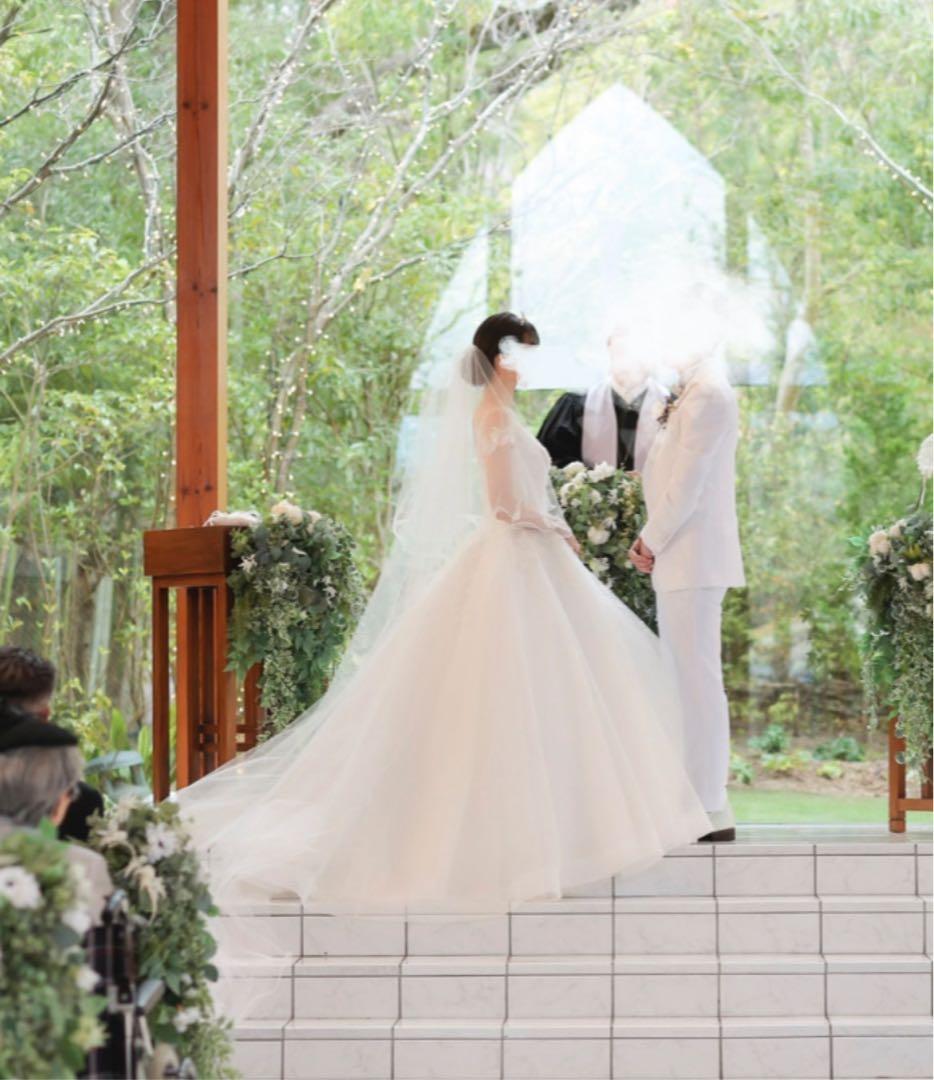 ウェディングドレス　美品　結婚式　前撮り　フォトウェディング　二次会　ドレス
