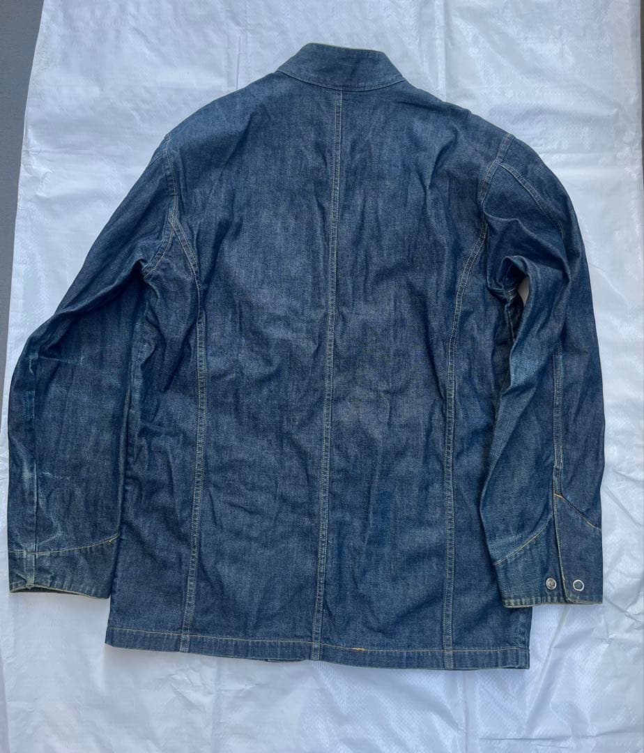 GOOD ENOUGH スタンドカラーデニムカバーオール