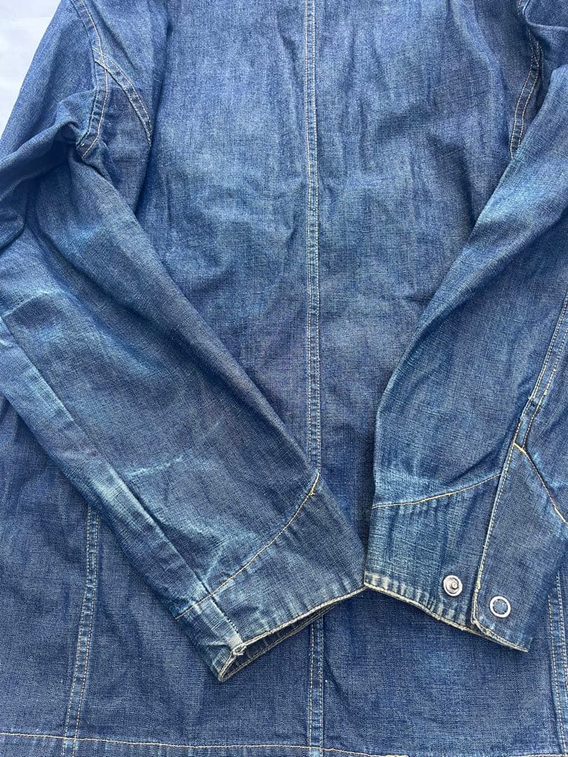 GOOD ENOUGH スタンドカラーデニムカバーオール