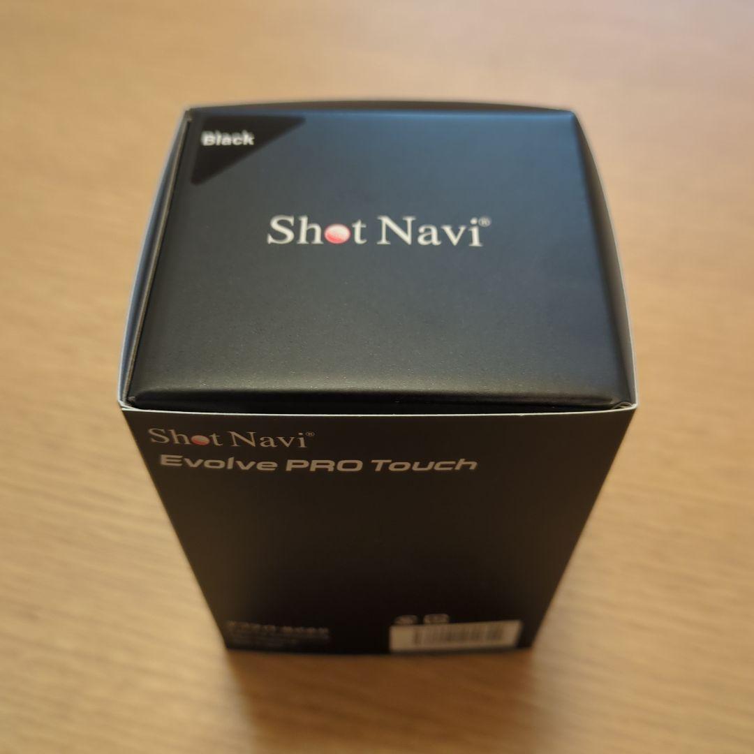 Shot Navi Evolve PRO Touchブラック　GPSウオッチ