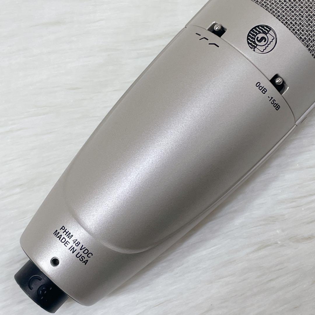 希少【美品】SHURE コンデンサーマイク【KSM32】②